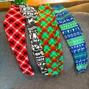 Lularoe kids Christmas legging lot